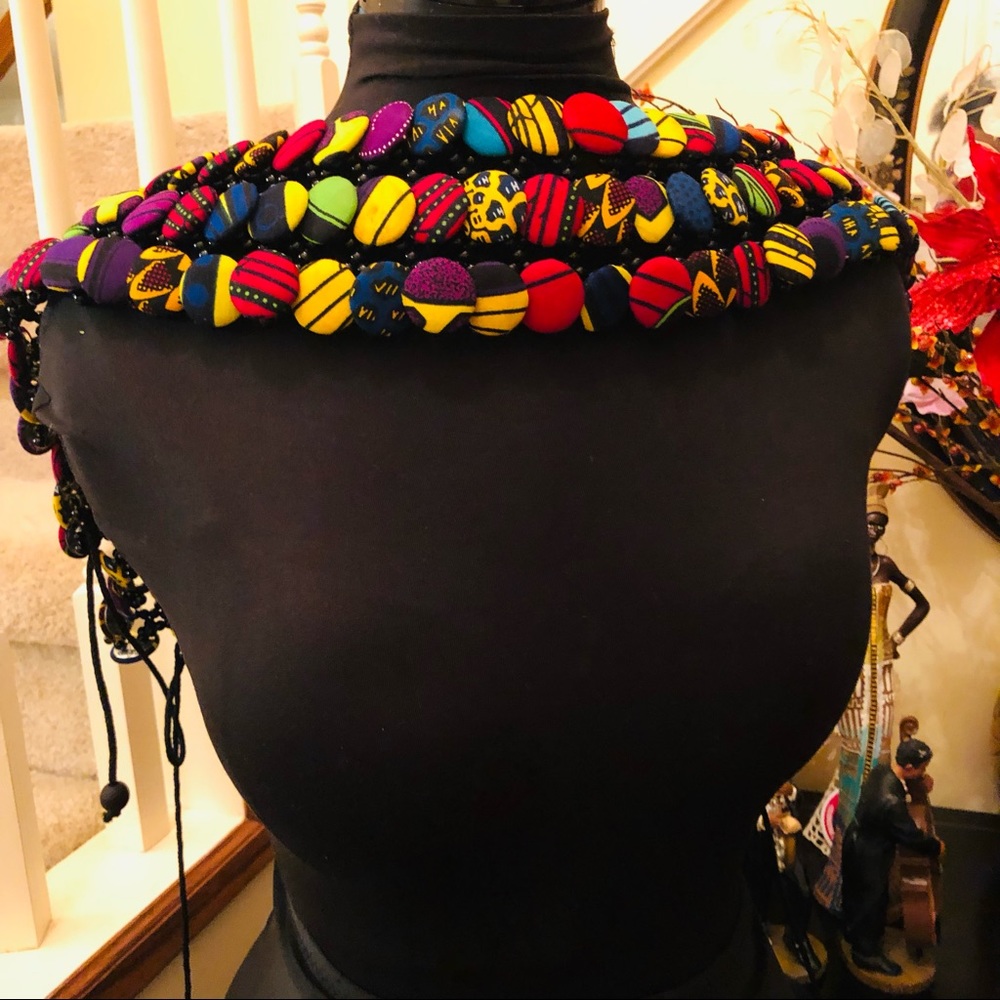 Authentic African Button Belt - Picture 9 of 15